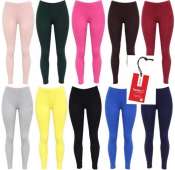 HONEY Women's Stretchable Cotton Sport Leggings - 20 Colors