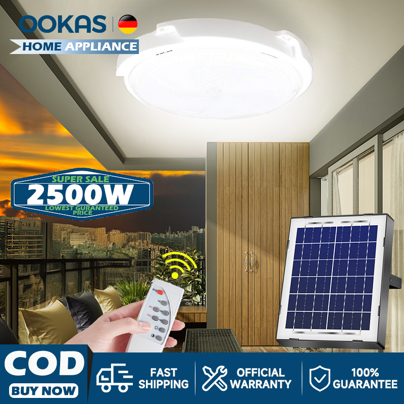 ⚡OOKAS solar LED indoor ceil...