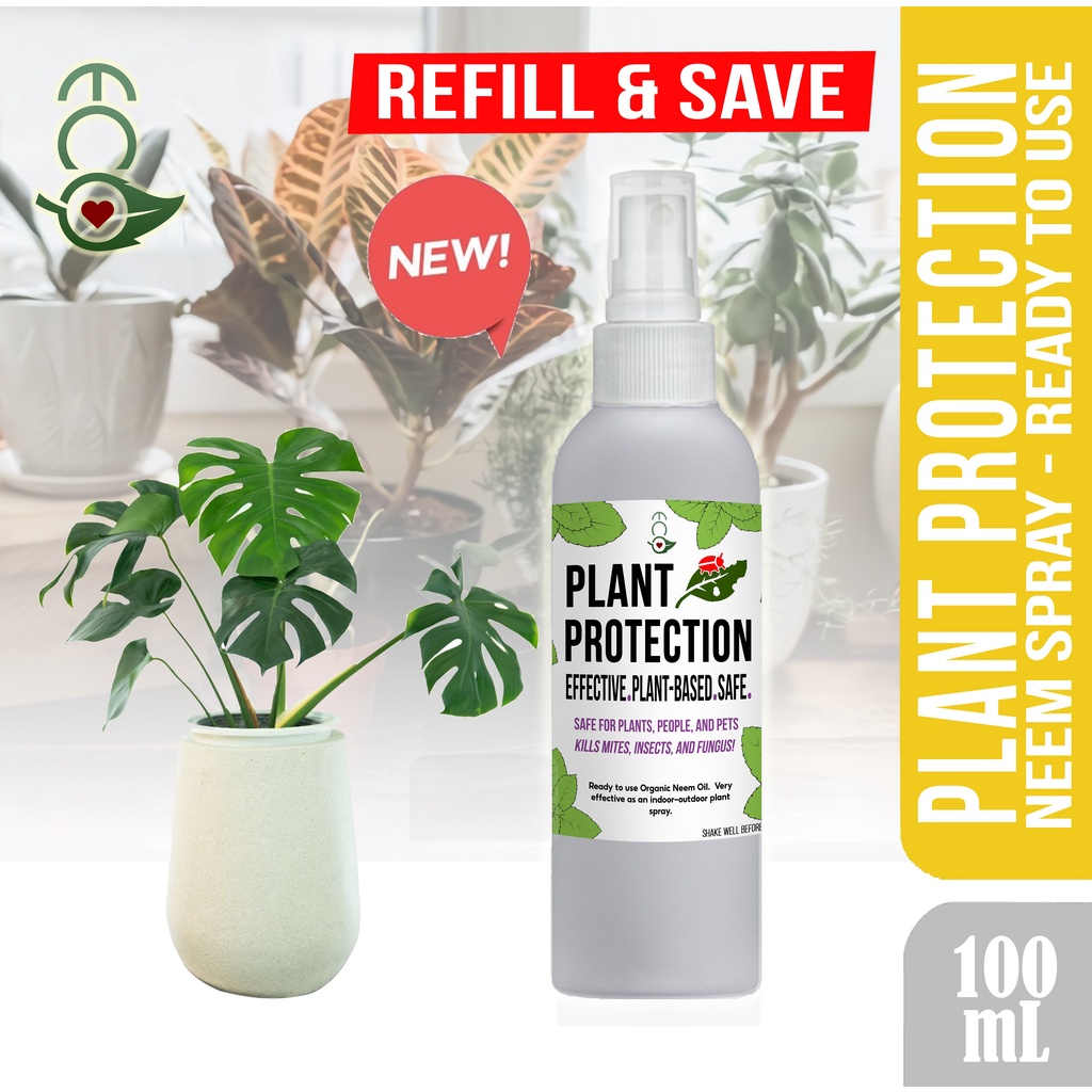Lazada Philippines - Eco Plant Protection, Ready to Use Organic Neem Oil Spray High Azadirachtin Garden Indoor Plants