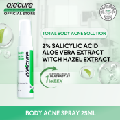 OXECURE 2% Salicylic Acid Body Acne Spray 25ml