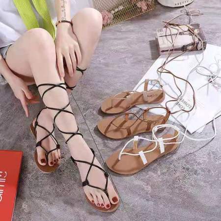 Korean Fashion Women Flat Sandals/Women Flat Slippers A-6131