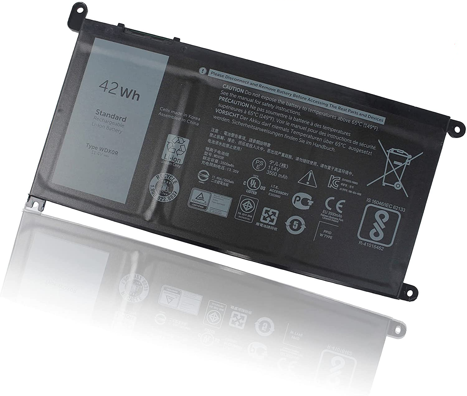 純正】Ins 15-5580-d2625s 11.4or11.46V 42Wh dell ノート PC ノートパソコン 純正 バッテリー 電池  Inspiron 14 5425 15V 54Wh dell 純正 ノート PC ノートパソコン 交換用バッテリー 充電池 : ドクターバッテリー -  通販 - Yahoo!ショッピング