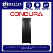 Condura 8.5 cu. ft. Semi-Auto Defrost Direct Cool Inverter Refrigerator CTD85MNi