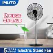 IMUTO 16" Electric Stand Fan with 3 Speed Wind Control