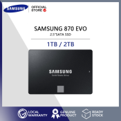 Samsung 870 EVO 1TB/2TB SATA SSD with 5-Year Warranty