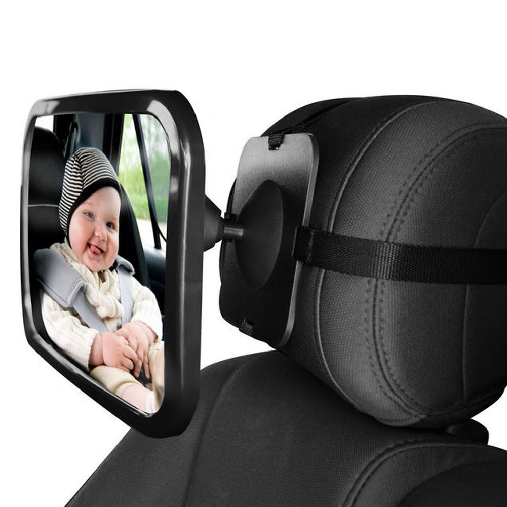 Baby Car Seat Rear Facing Mirror – Adjustable Safety Mirror For Infant & Toddler