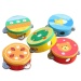 10cm Musical Educational Cartoon Baby Hand Drum (Multicolor) - intl