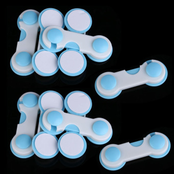 10pcs Set Door Drawers Wardrobe Todder Kids Baby Safety PlasticLock Blue June 2018 - 5 10pcs Set Door Drawers Wardrobe Todder Kids Baby Safety PlasticLock Blue - 5