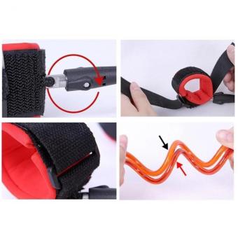 1.5m Baby Child Anti Lost Safety Velcro Wrist Link Traction Rope(Orange) June 2018 - 3 1.5m Baby Child Anti Lost Safety Velcro Wrist Link Traction Rope(Orange) - 3