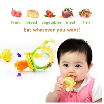 2 Pcs (L:6 Months And Up) Baby Fruits Feeding Food PacifierSilicone Kids Juice Feeding Teethers Nipple - Intl June 2018 - 5 2 Pcs (L:6 Months and Up) Baby Fruits Feeding Food PacifierSilicone Kids Juice Feeding Teethers Nipple - intl - 5