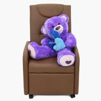 36-inch Purple Bear With 3 Hearts June 2018 - 4 36-inch Purple Bear with 3 hearts - 4