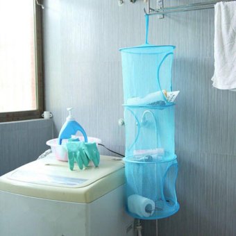 4ever 2pcs 3 Shelf Hanging Storage Net Kids Toy Organizer BagBedroom Wall Door Closet - Intl July 2018 - 4 4ever 2pcs 3 Shelf Hanging Storage Net Kids Toy Organizer BagBedroom Wall Door Closet - intl - 4