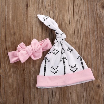 4pcs/ Set Newborn Baby Girls Romper +Long Pants+ Hat+ HeadbandOutfits Set - Intl June 2018 - 3 4pcs/ Set Newborn Baby Girls Romper +Long Pants+ Hat+ HeadbandOutfits Set - intl - 3