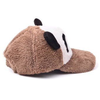 Adult Panda Baseball Caps (Brown) June 2018 - 2 Adult Panda Baseball Caps (Brown) - 2
