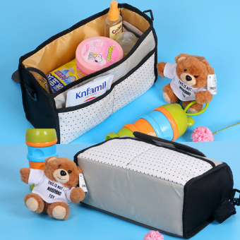 Baby Car Portable Hanging Bag Stroller Baby Bag(Black) - Intl July 2018 - 5 Baby car Portable hanging bag stroller Baby Bag(Black) - intl - 5