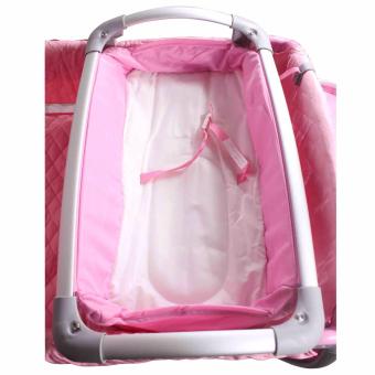 Baby City Play Yard Play Pen And Crib With Net (Pink) June 2018 - 4 Baby City Play yard Play Pen and Crib with Net (Pink) - 4