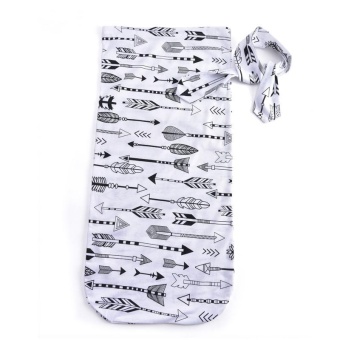 Baby Crib Bedding Baby Three-color Printing Gown + Headband White -intl June 2018 - 2 Baby Crib Bedding Baby Three-color Printing Gown + Headband White -intl - 2