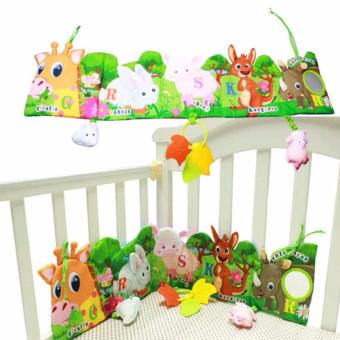 Baby Funny Mobile Cloth Book Educational Animal Crib Bed AroundToys(Lion) - Intl April 2018 - 4 Baby Funny Mobile Cloth Book Educational Animal Crib Bed AroundToys(Lion) - intl - 4