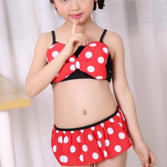 Baby Girls Kids Minnie Mouse Bikini Set Swimwear Child Bathing SwimSuit Costume - Intl June 2018 - 5 Baby Girls Kids Minnie Mouse Bikini Set Swimwear Child Bathing SwimSuit Costume - intl - 5