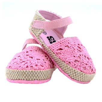BABY STEPS Knitted Baby Girl Sandals (Pink) June 2018 - 4 BABY STEPS Knitted Baby Girl Sandals (Pink) - 4