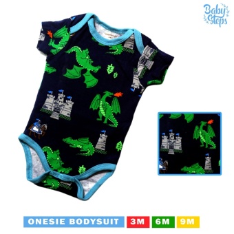 Baby Steps Onesie 3 Months Baby Boy Bodysuit One-Piece (Multicolor)Set Of 5 June 2018 - 3 Baby Steps Onesie 3 Months Baby Boy Bodysuit One-Piece (Multicolor)Set of 5 - 3
