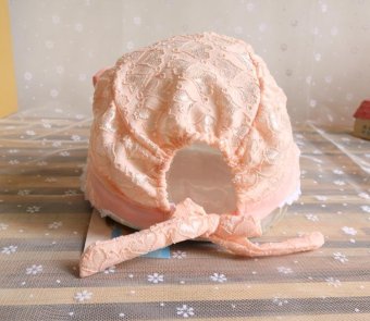 Bear Fashion Baby Lovely Lace Flower Infant Newborn Girls Boys Hats Caps - Intl June 2018 - 3 Bear Fashion Baby Lovely Lace Flower Infant Newborn Girls Boys Hats Caps - intl - 3