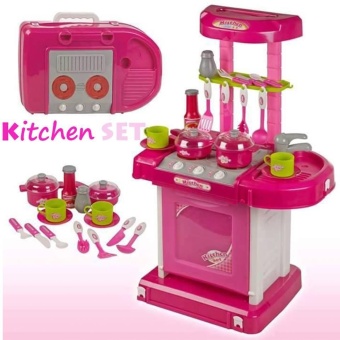 Best Quality Kitchen Cooking Toy Play Set With Lights &Sounds(Pink) June 2018 - 3 Best Quality Kitchen Cooking Toy Play set with Lights &Sounds(Pink) - 3