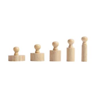 BolehDeals Set Of Knobbed Cylinder Blocks Kids Childrens Educational Toy - Intl July 2018 - 5 BolehDeals Set of Knobbed Cylinder Blocks Kids Childrens Educational Toy - intl - 5