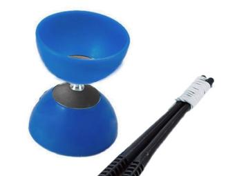 Classic Chinese Yo-Yos Diabolo Juggling Spinning Toy With HandSticks (Blue) June 2018 - 4 Classic Chinese Yo-Yos Diabolo Juggling Spinning Toy with HandSticks (Blue) - 4