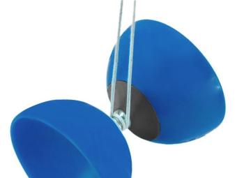 Classic Chinese Yo-Yos Diabolo Juggling Spinning Toy With HandSticks (Blue) June 2018 - 2 Classic Chinese Yo-Yos Diabolo Juggling Spinning Toy with HandSticks (Blue) - 2