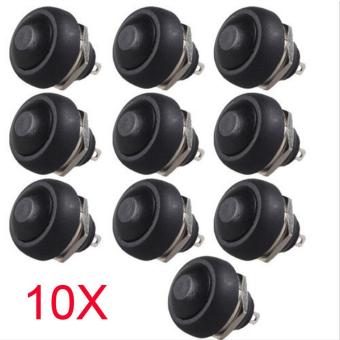 Durable 10pcs 12mm Waterproof Momentary ON/OFF Push Button MiniRound Switch - Intl June 2018 - 2 Durable 10pcs 12mm Waterproof momentary ON/OFF Push button MiniRound Switch - intl - 2