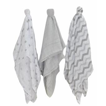 Enfant Baby Muslin Swaddle Set Of 3 June 2018 - 2 Enfant Baby Muslin Swaddle set of 3 - 2