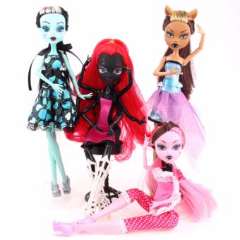 Fancyqube Dolls Draculaura/Clawdeen Wolf/ Frankie Stein Moveable Joint Body High Quality Girls Plastic Classic Toys Gifts - Intl June 2018 - 2 Fancyqube Dolls Draculaura/Clawdeen Wolf/ Frankie Stein Moveable Joint Body High Quality Girls Plastic Classic Toys Gifts - intl - 2