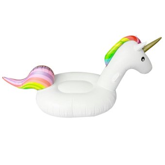 Fengsheng Giant Inflatable Unicorn Water Float Raft Summer Sea Swim Pool Lounger Beach Fun - Intl June 2018 - 4 Fengsheng Giant Inflatable Unicorn Water Float Raft Summer Sea Swim Pool Lounger Beach Fun - intl - 4