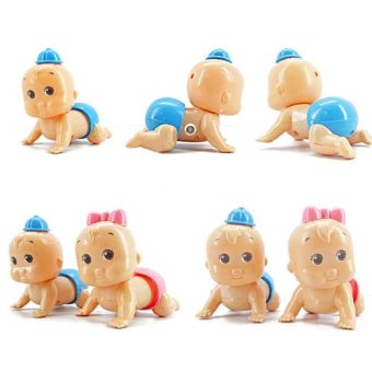 Girl Cute Windup Crawling Toy Doll Christmas Gift For Child BabyKid - Intl June 2018 - 3 Girl Cute Windup Crawling Toy Doll Christmas Gift for Child BabyKid - Intl - 3