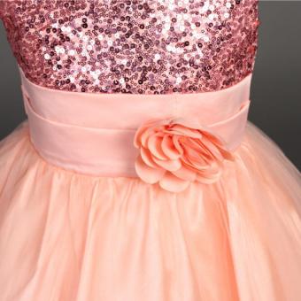 Girls Birthday Dress Cute Sequin Sleeveless Vest Princess LaceDress 10 Color Baby Dresses For Girls Vestido June 2018 - 3 Girls Birthday Dress Cute Sequin Sleeveless Vest Princess LaceDress 10 color Baby Dresses For Girls Vestido - 3