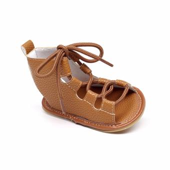 HengSong Baby Girls Toddler First Walker Shoes Roman Sandals(BrownSize 11) - Intl June 2018 - 4 HengSong Baby Girls Toddler First Walker Shoes Roman Sandals(BrownSize 11) - intl - 4
