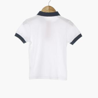 JusTees Baby Boys Faux Pocket Pique Polo Shirt (White) June 2018 - 2 jusTees Baby Boys Faux Pocket Pique Polo Shirt (White) - 2