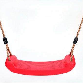 Kid Indoor Outdoor Play Game Toy Swing Seat Set Plastic Hard Bending Plate Chair And Rope,Random Color - Intl June 2018 - 2 Kid Indoor Outdoor Play Game Toy Swing Seat Set Plastic Hard Bending Plate Chair and Rope,Random Color - intl - 2