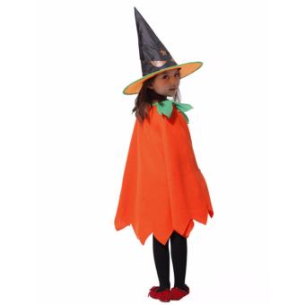 Kids Costume Halloween Costume Pumpkin Witch Costume Birthday Children Cosplay Party Photography Outfit Jack O Lantern Costume 4-5Yrs June 2018 - 4 Kids Costume Halloween Costume Pumpkin Witch Costume Birthday Children Cosplay Party Photography Outfit Jack O Lantern Costume 4-5Yrs - 4