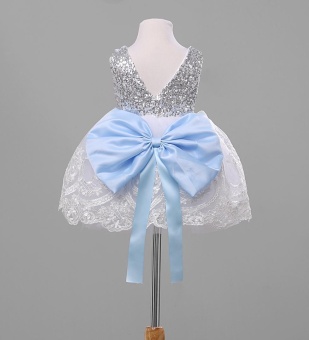 Kids Sleeveless Summer Princess Baby Girls Clothes Infant Party Dress Birthday Frock Newborn Toddler Girl Gown Bowknot Lace - Intl June 2018 - 5 kids Sleeveless Summer Princess Baby Girls Clothes Infant Party Dress Birthday Frock Newborn Toddler Girl Gown Bowknot Lace - intl - 5