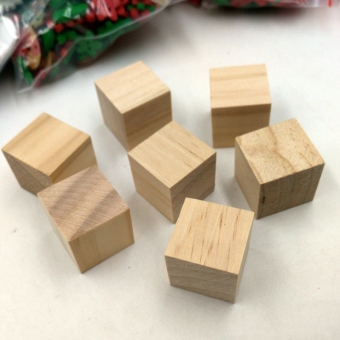 MagiDeal 20Pcs Natural Wooden Squre Cubes Embellishment For Craft 20mm - Intl June 2018 - 3 MagiDeal 20Pcs Natural Wooden Squre Cubes Embellishment for Craft 20mm - intl - 3
