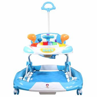 Mini Car Look Design Light Music Baby Walker With Handle Rocker213BR (Light Blue) June 2018 - 2 Mini Car Look Design Light Music Baby Walker with Handle Rocker213BR (Light Blue) - 2