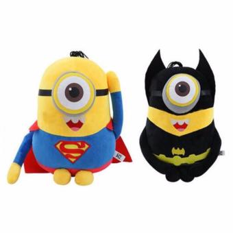 Minion Superhero Costume Cosplay Stuffed Toy 6 Piece Bundle (BatmanSuperman Spiderman Ironman Thor Captain America) June 2018 - 2 Minion Superhero Costume Cosplay Stuffed Toy 6 Piece Bundle (BatmanSuperman Spiderman Ironman Thor Captain America) - 2