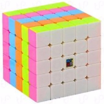 MoFang JiaoShi MF5 5x5x5 Rubik's Speed Magic Cube Pink Stickerless June 2018 - 2 MoFang JiaoShi MF5 5x5x5 Rubik's Speed Magic Cube Pink Stickerless - 2
