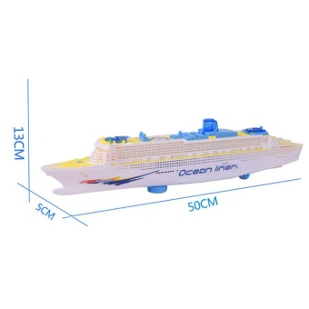 Moonar Ocean Liner Cruise Boat Electric Toy Flashing LED Light - Intl June 2018 - 4 Moonar Ocean Liner Cruise Boat Electric Toy Flashing LED Light - intl - 4