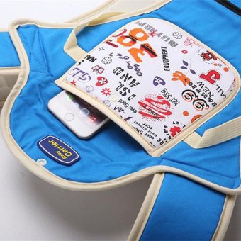 Multi-fuctional Baby Carriers Shoulders Backpack With Numbers (Blue) July 2018 - 3 Multi-fuctional baby carriers shoulders backpack with numbers (Blue) - 3