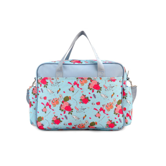 New Mom's Pattern Shoulder Tote Changing Bag Large Capacity Handbagwith Nappy Mat May 2018 - 3 New Mom's Pattern Shoulder Tote Changing Bag Large Capacity Handbagwith Nappy Mat - 3