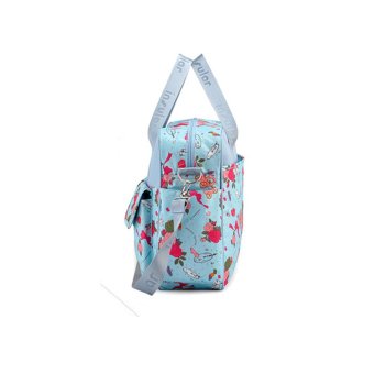 New Mom's Pattern Shoulder Tote Changing Bag Large Capacity Handbagwith Nappy Mat May 2018 - 2 New Mom's Pattern Shoulder Tote Changing Bag Large Capacity Handbagwith Nappy Mat - 2