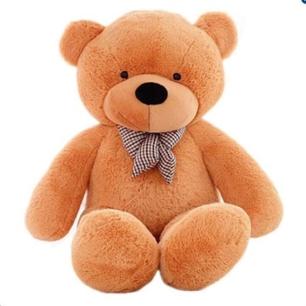 NineNine Can Say I Love You Birthday Gift Cute Lovely Brown StuffedToys Animal Teddy Bear Plush Soft Toy 100CM - Intl June 2018 - 2 NineNine Can Say I Love You Birthday Gift Cute Lovely Brown StuffedToys Animal Teddy Bear Plush Soft Toy 100CM - intl - 2